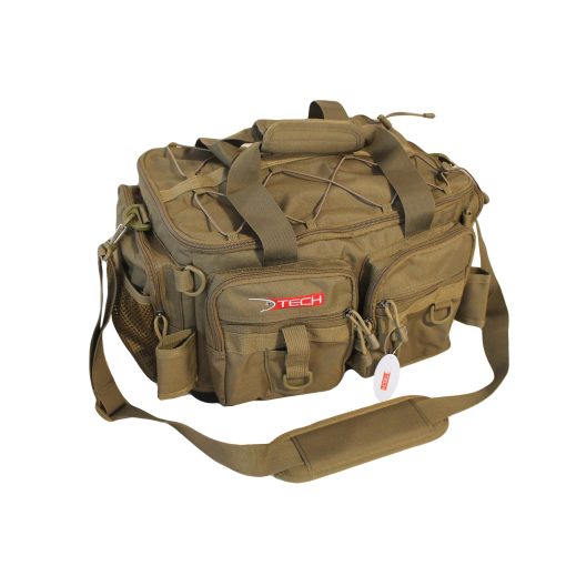 Bolso Tech Angler 40x25x24 Cm Color Arena Base Rigida