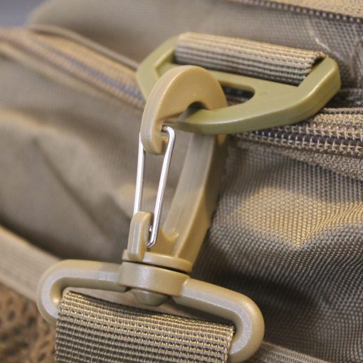 Bolso Tech Angler 40x25x24 Cm Color Arena Base Rigida