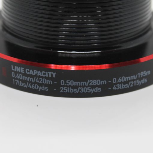 Reel Tech Maverick 100 De Lance Carrete Conico Rel 4.1:1 Cap 0,40mm/420m + Carrete Adicional