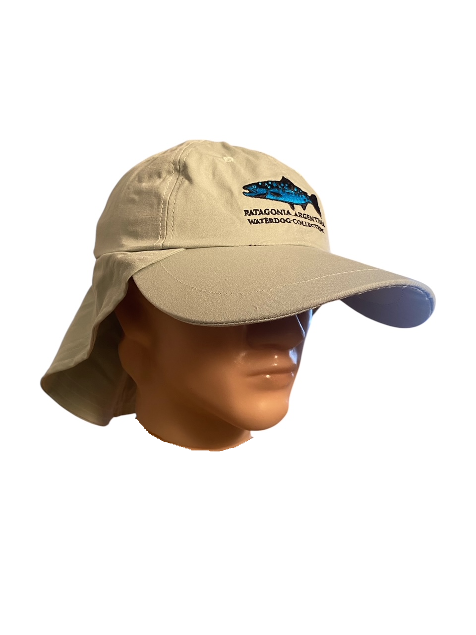 Gorro Waterdog Con Visera Y Cubrenuca Upf 30 Cordon Con Broche