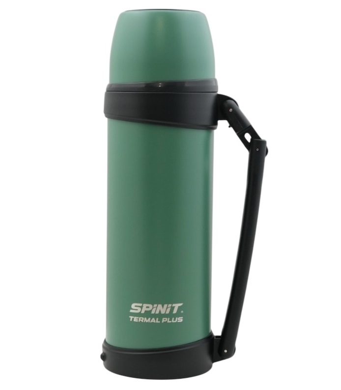 Termo Spinit Termal Plus 1,2l Acero Inoxidable Pico Cebador Y Manija 2 Colores