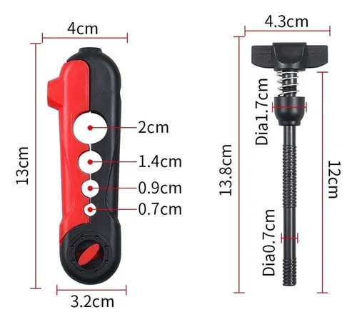 Porta Bobina Carga Nylon/multi Pesca Caster Regulable