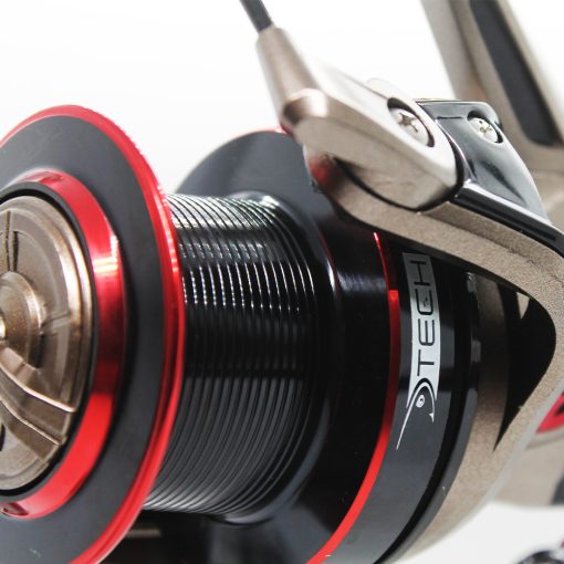 Reel Tech Maverick 100 De Lance Carrete Conico Rel 4.1:1 Cap 0,40mm/420m + Carrete Adicional