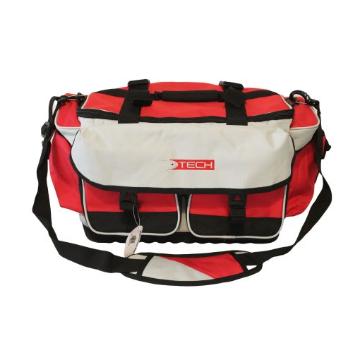Bolso Tech Pejerrey Base Rigida 38x28x24 Cm Correa Regulable