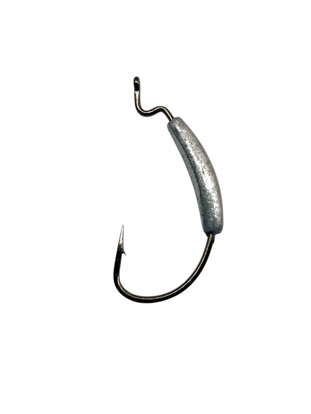 Anzuelo Katashi Worm 4/0 OffSet Para Señuelos de Goma Con Peso