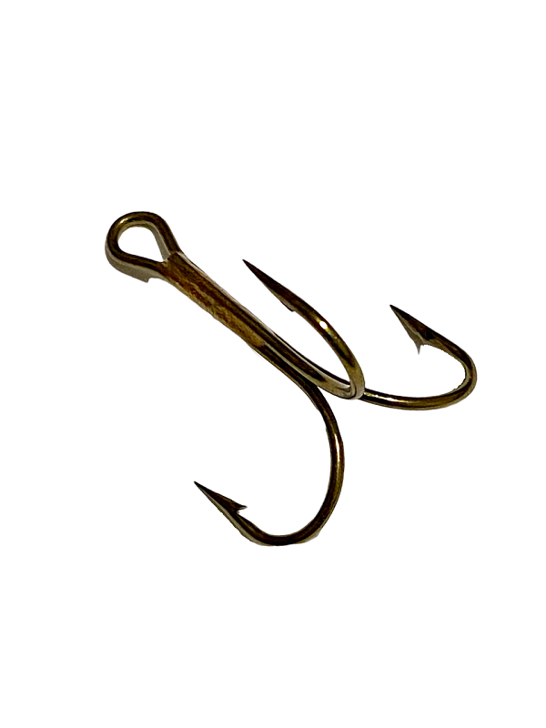 Anzuelo Mustad Triple 3551 Br Tamaño #10 x10 Un. Boga Carpa
