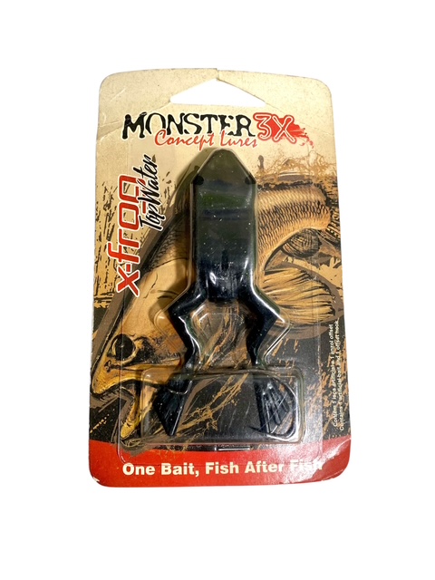 Señuelo De Goma Monster 3X X-Frog Top Water Con Anzuelo Off Set