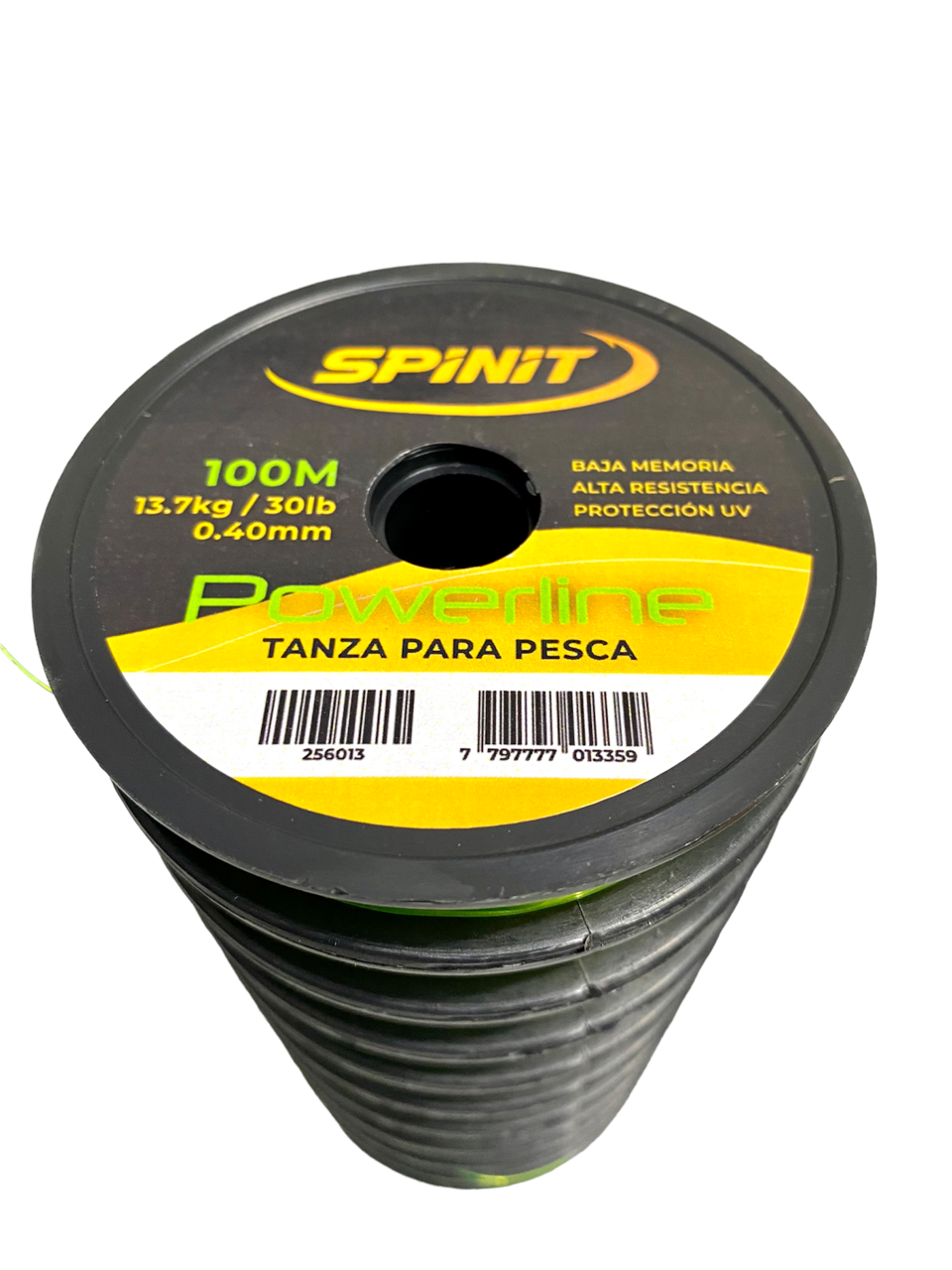 Nylon Spinit Powerline Rollos x100 Metros Muy Baja Memoria Varias Medidas y Colores
