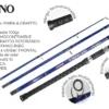 Caña Albatros Torino 3,00 m En 4 Tramos 10-20 Lbs 100 G Para Pesca Variada