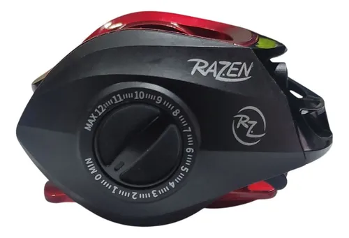 Reel Razen Gencia 200/201 4 Rulemanes Freno 8kg Capacidad 0.30/110 Mm/m