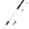 Caña Cougar White Ocean 3,65 M 2 Tramos 100-200g De Lance Fibra De Vidrio