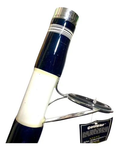 Caña Cougar White Ocean 3,65 M 2 Tramos 100-200g De Lance Fibra De Vidrio