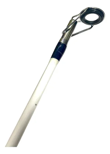 Caña Cougar White Ocean 3,65 M 2 Tramos 100-200g De Lance Fibra De Vidrio