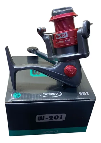 Combo Pesca Mochilero Caña Waterdog+ Reel Spinit + Nylon