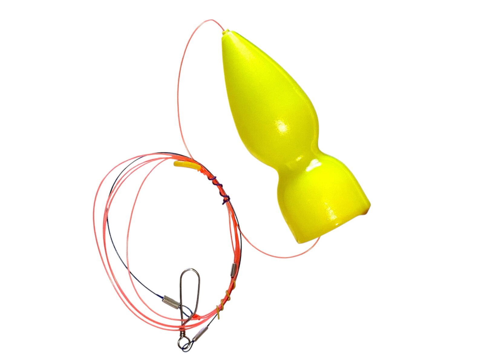 Linea Armada Con Boya Plop Sonora Plástica y Leader