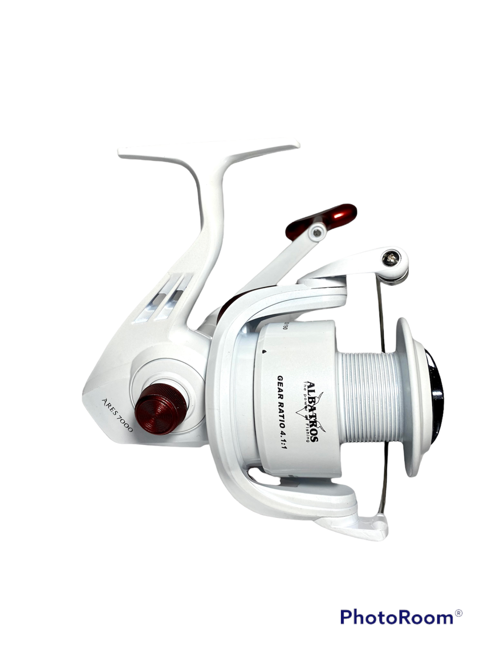 Reel Albatros Ares 7000 2 Rulemanes Para Variada Lance 0,40mm/395m