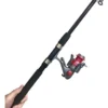 Combo Pesca Mochilero Caña Waterdog+ Reel Spinit + Nylon
