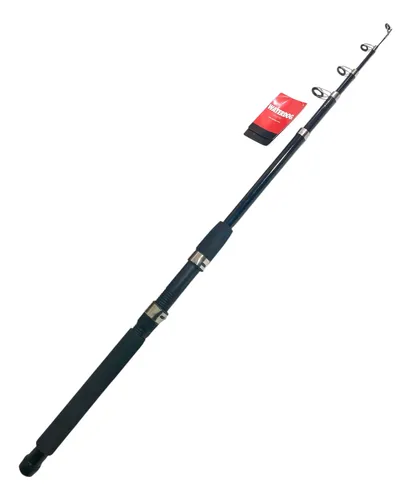 Combo Pesca Mochilero Caña Waterdog+ Reel Spinit + Nylon