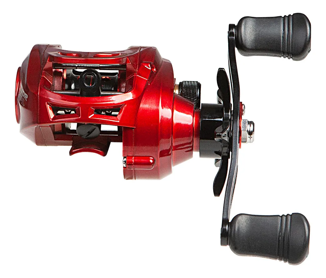 Reel Waterdog Kivor 204 Magnetico Baitcast 4 Rulemanes Freno 8 Kg