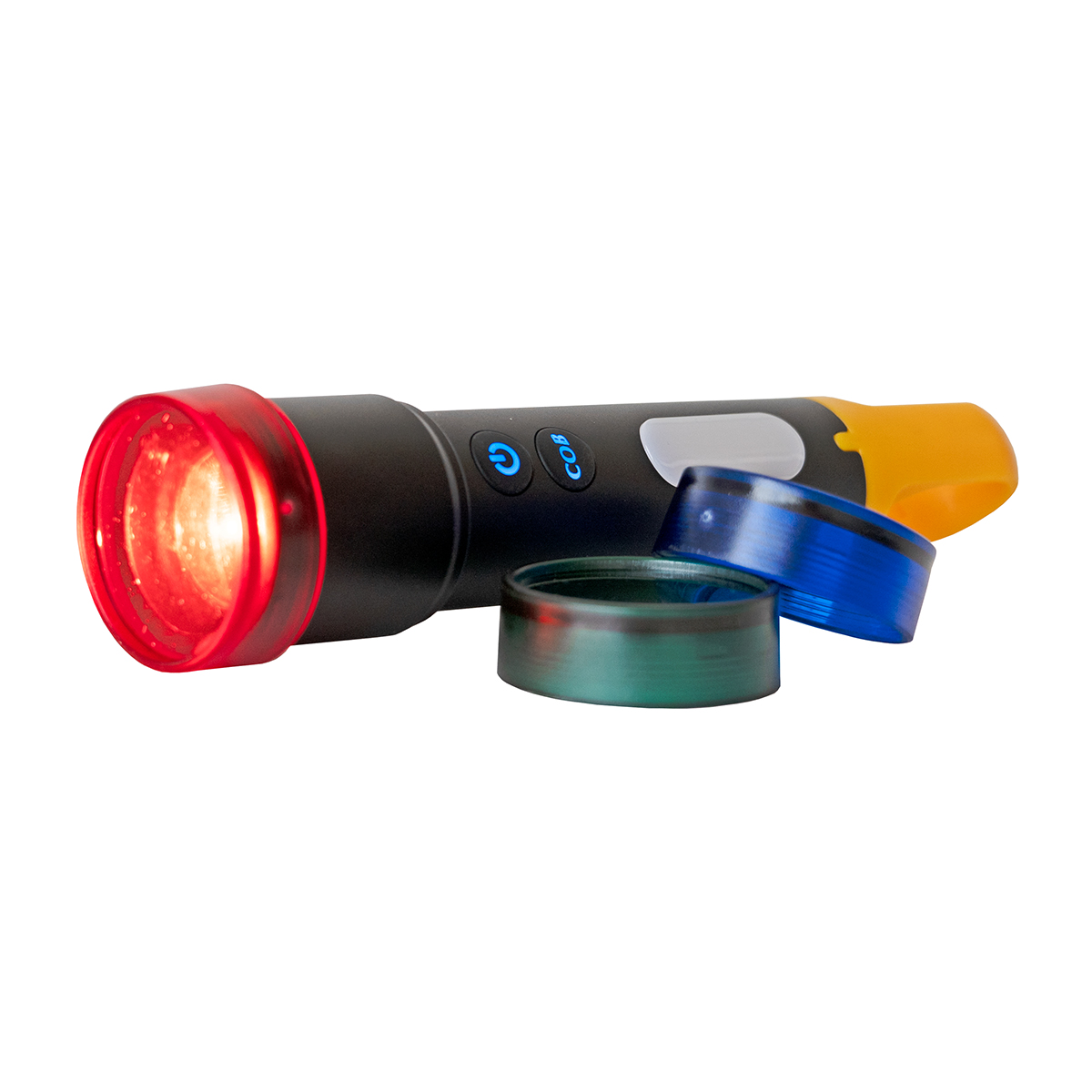 Linterna Spinit Multi 550r Recargable 9 Modos Con Zoom Y Filtros