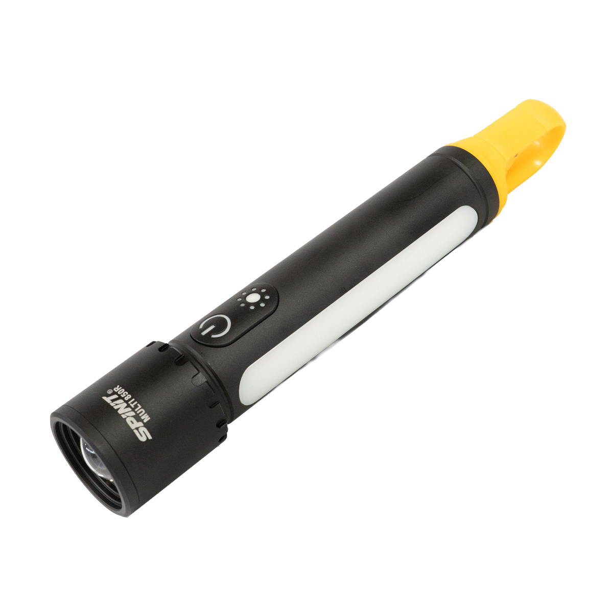 185073 LINTERNA SPINIT MULTI 850R RECARGABLE 01 Linterna Led Spinit Multi 850 Lm Recargable Usb 9 Modos Zoom y Filtros