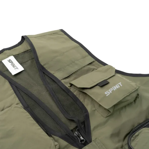 Chaleco Spint Aventura Secado Rápido 8 Bolsillos Pesca