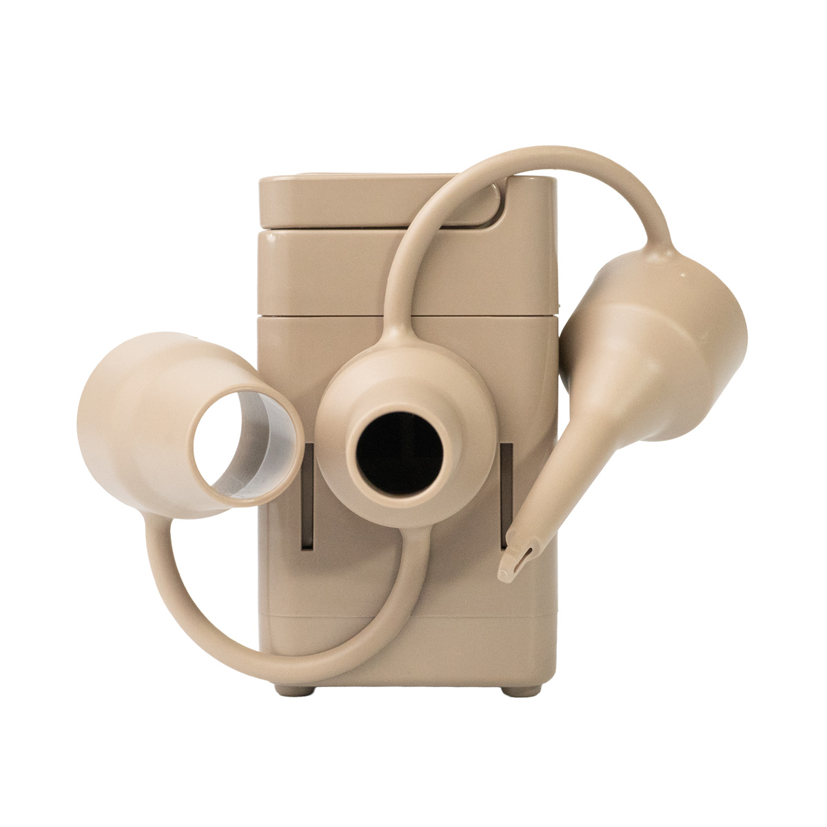 Inflador Spinit Eléctrico Recargable Con Cable Usb Mas 3 Picos Para Inflables Colchón