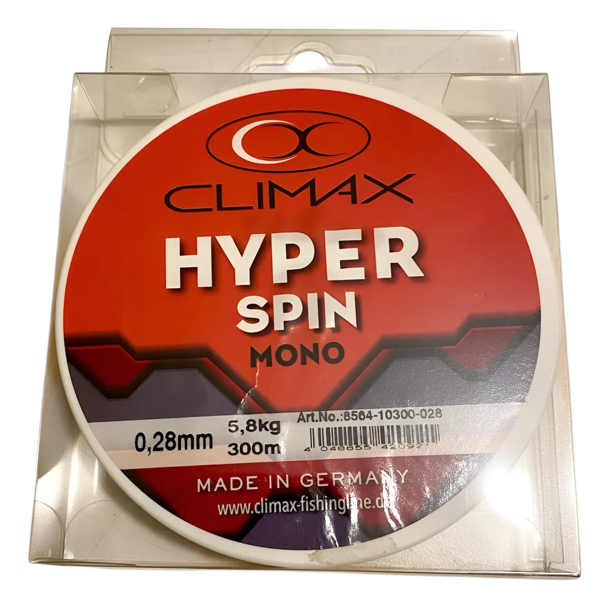 Monofilamento Climax Hyper Sp 0,28 Mm X 300 M(7 Kg) Alemania