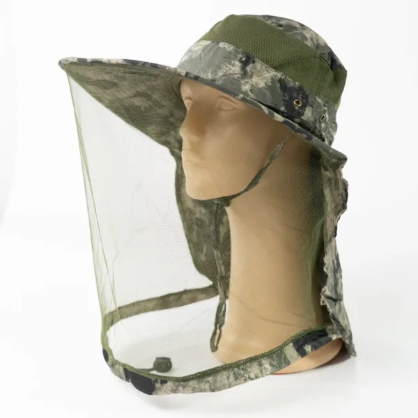 Sombrero Spinit Mosquitero Camuflado Uv 35 Pesca Camo