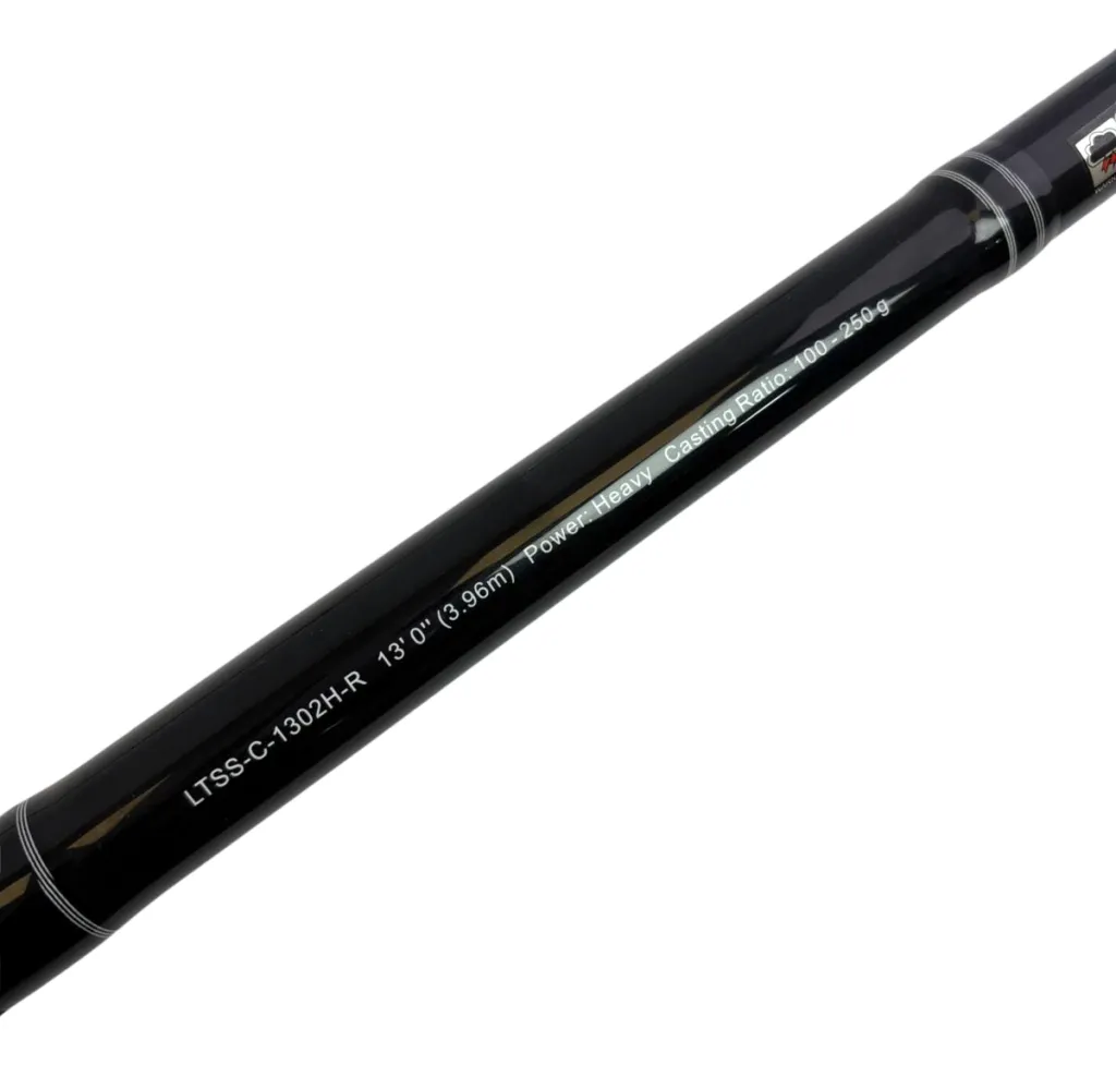 Caña Okuma Longitude Tss 3,90 m 2 Tramos Grafito 100-250g Para Rotativo