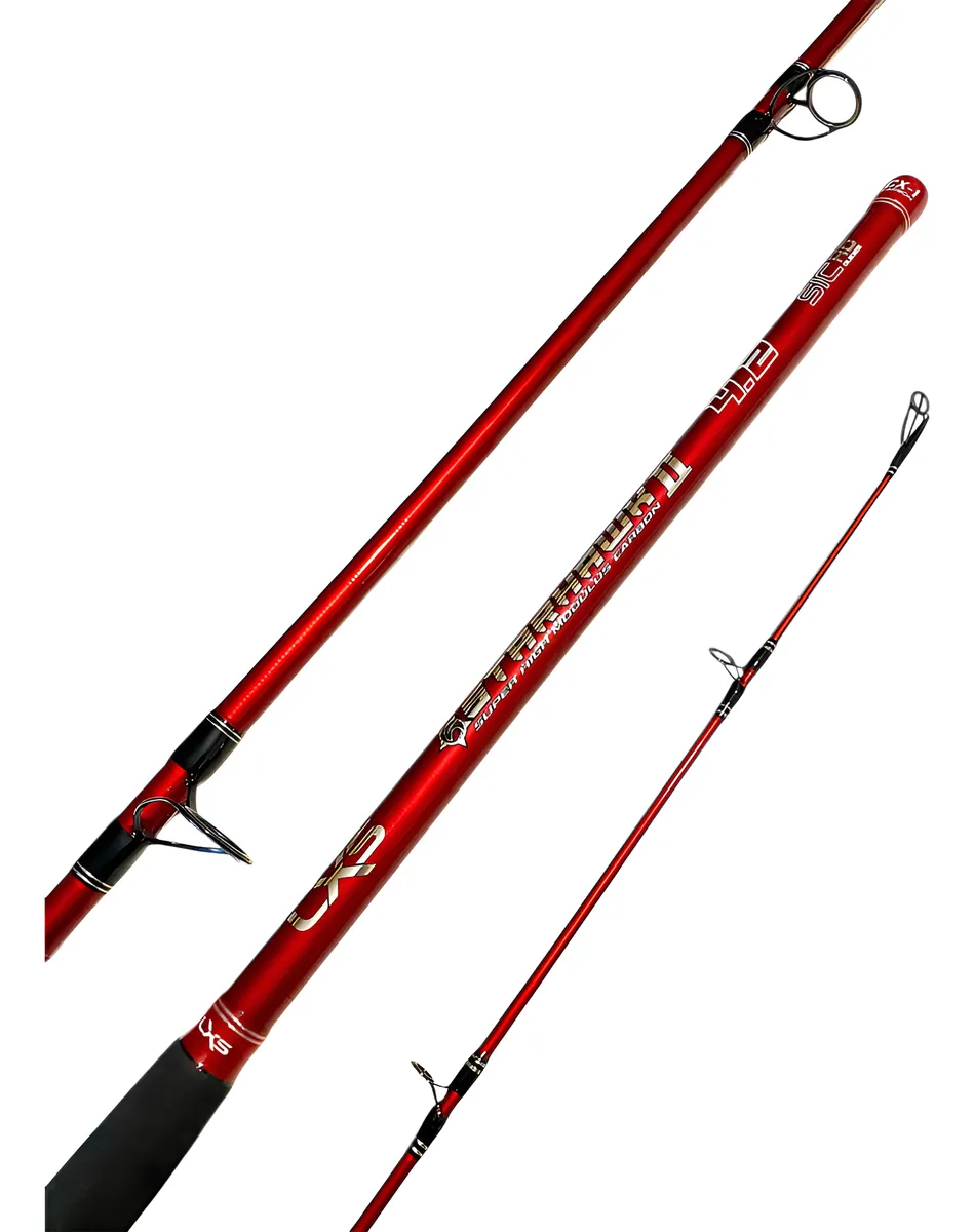 Caña Lexus De Lanzar Starhawk Il 4.20 M 3 Tramos De Carbono 25-40 Lb