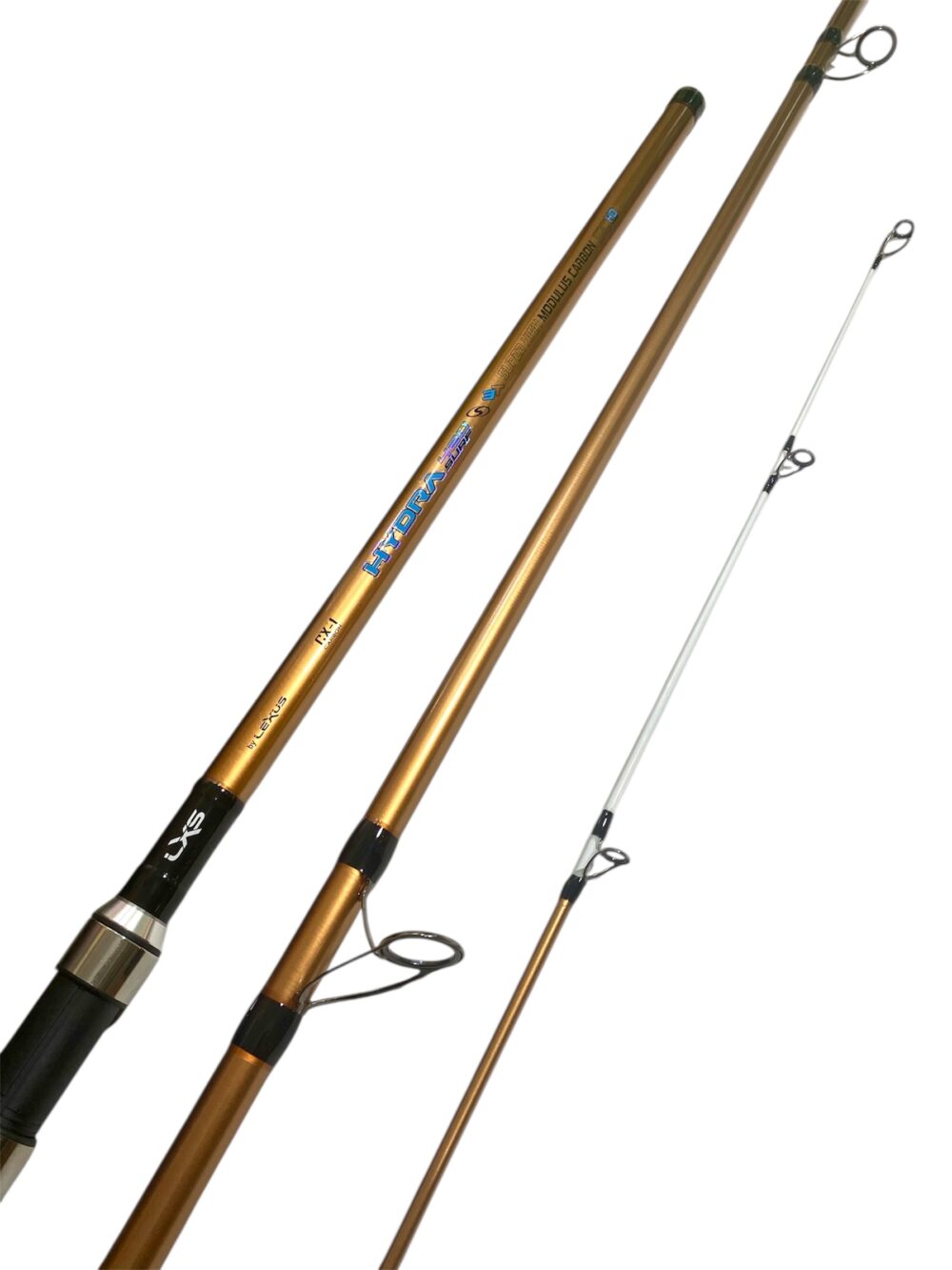 Caña De Pesca De Lance Lexus Hydra Surf 4,20 M 3 Tramos 100-200g