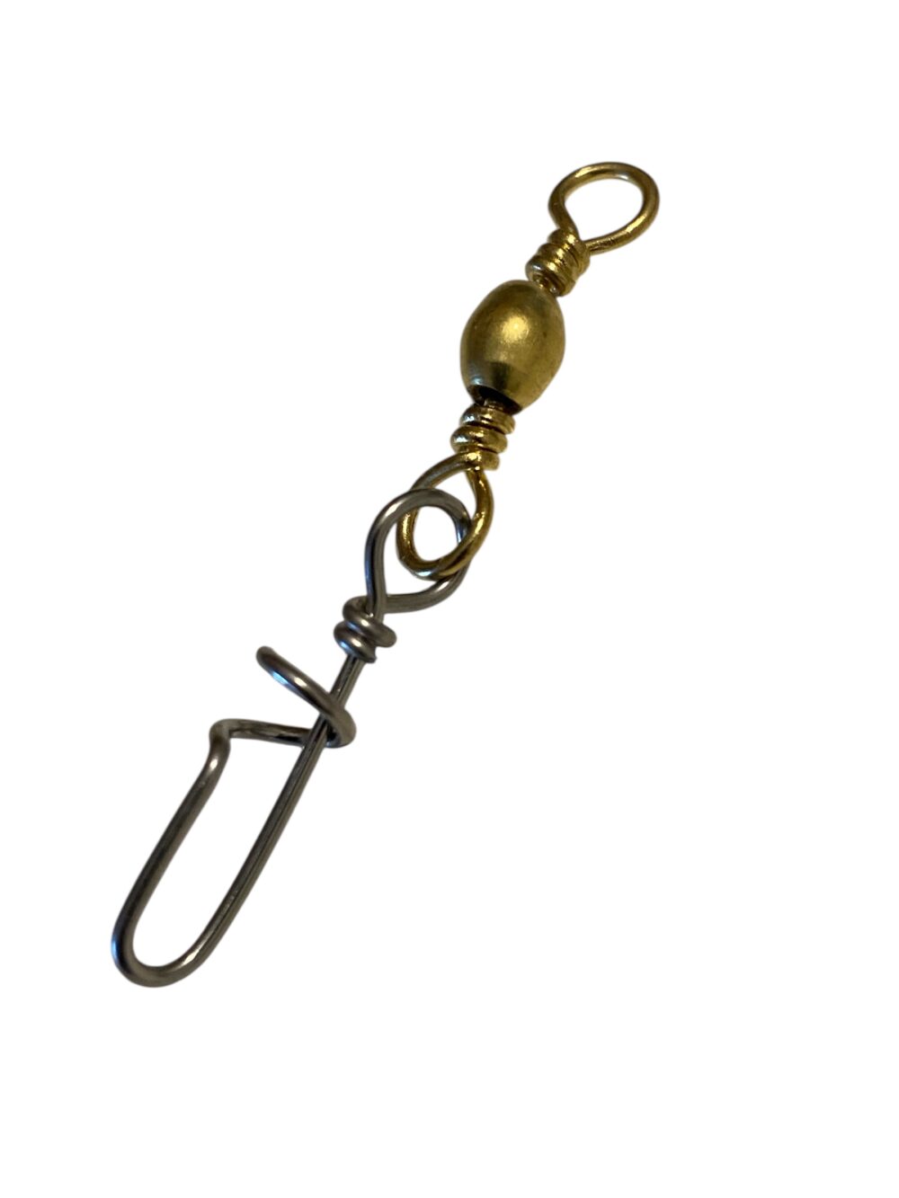 Mosquetón Enganche Rápido Con Esmerillón Tamaño 1/0 Largo 5,8 cm Por 10 Unidades