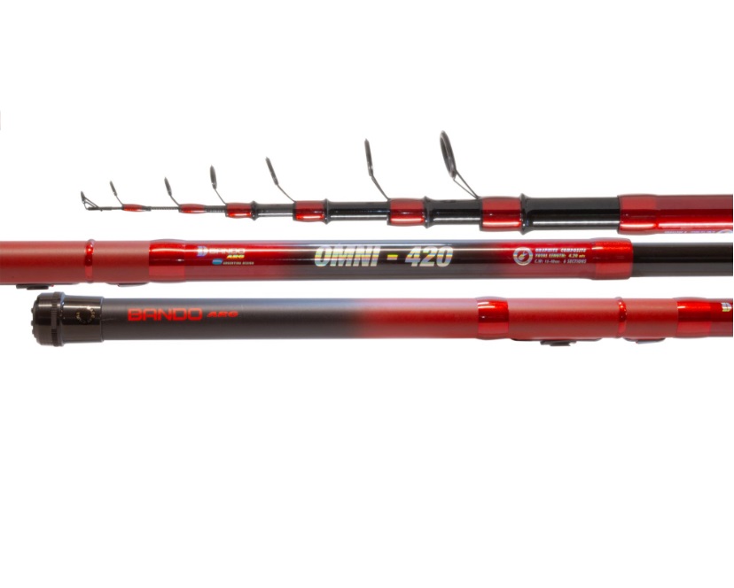 Caña Bando Omni 4,20m 15-40 G Grafito Frontal Pejerrey