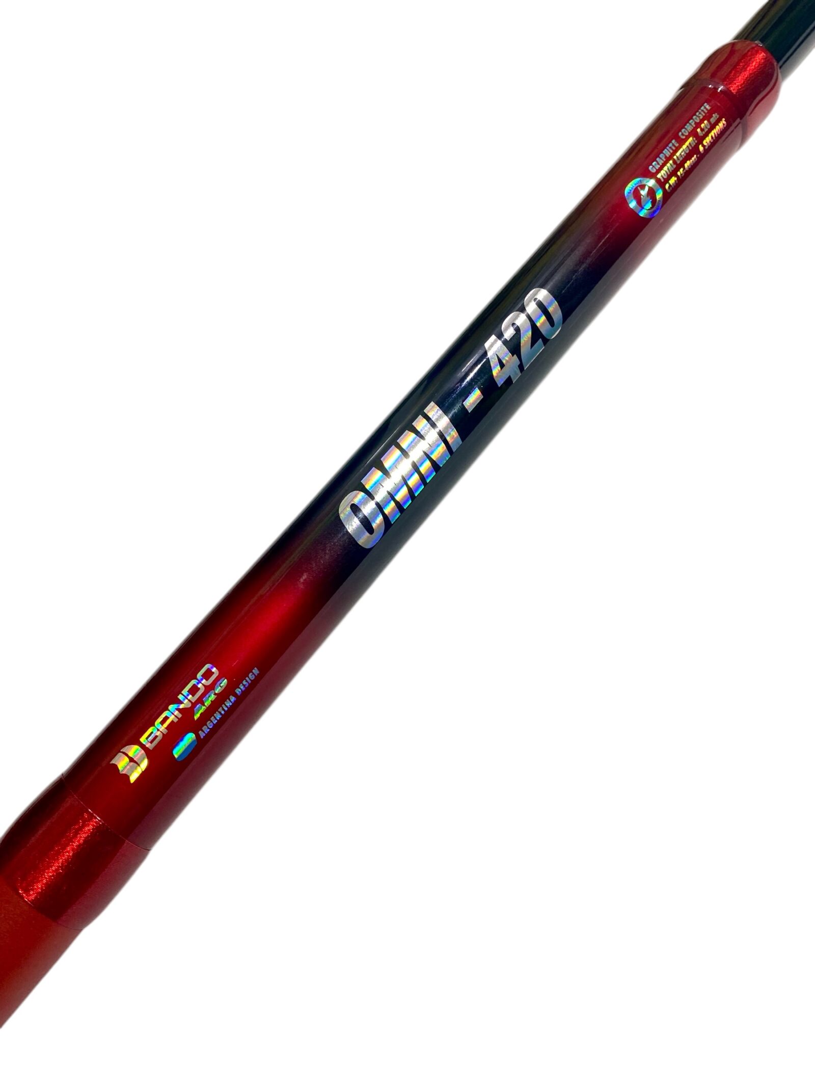 Caña Bando Omni 4,20m 15-40 G Grafito Frontal Pejerrey