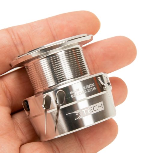 Reel De Pesca Tech Alpha 2500 7 Kg Pejerrey 0,25mm/180m Peso de 175g