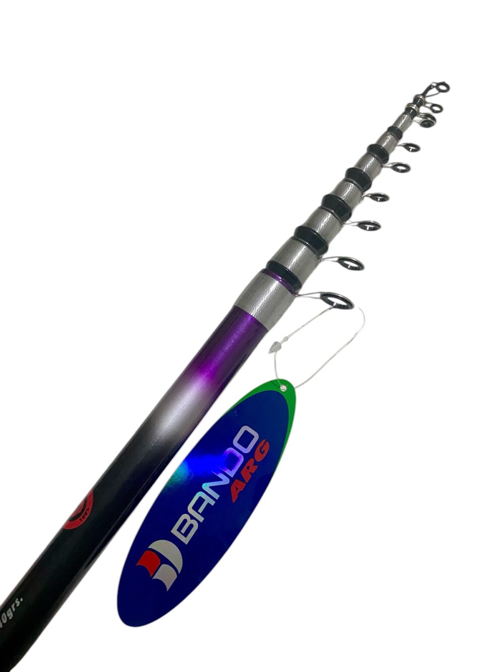 Caña Bando Flecha De Plata Telescópica de 4,20m 40g Grafito Pejerrey