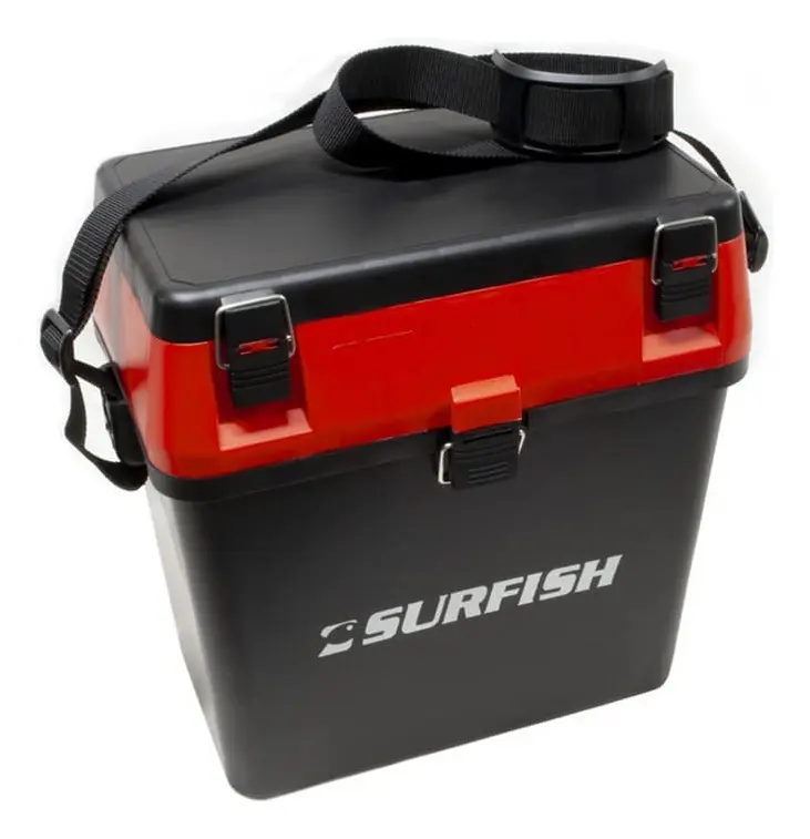 Caja De Pesca Surfish H3170r 35x37x22cm Asiento Con Gavetero