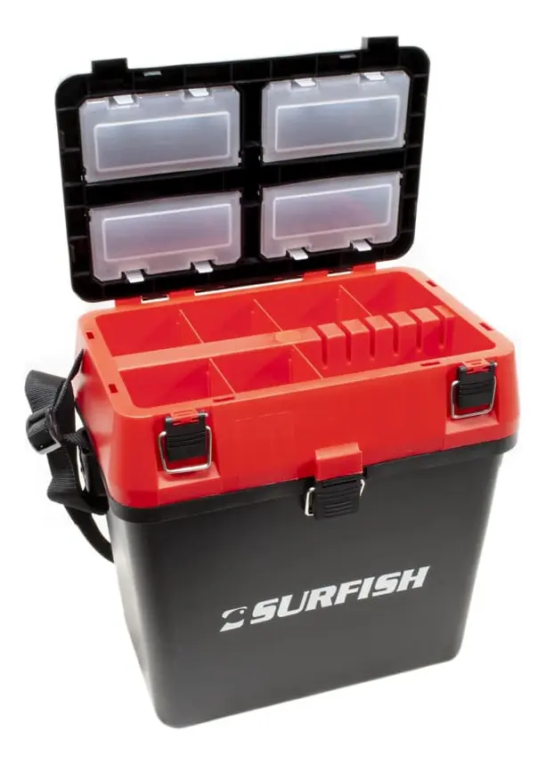 Caja De Pesca Surfish H3170r 35x37x22cm Asiento Con Gavetero