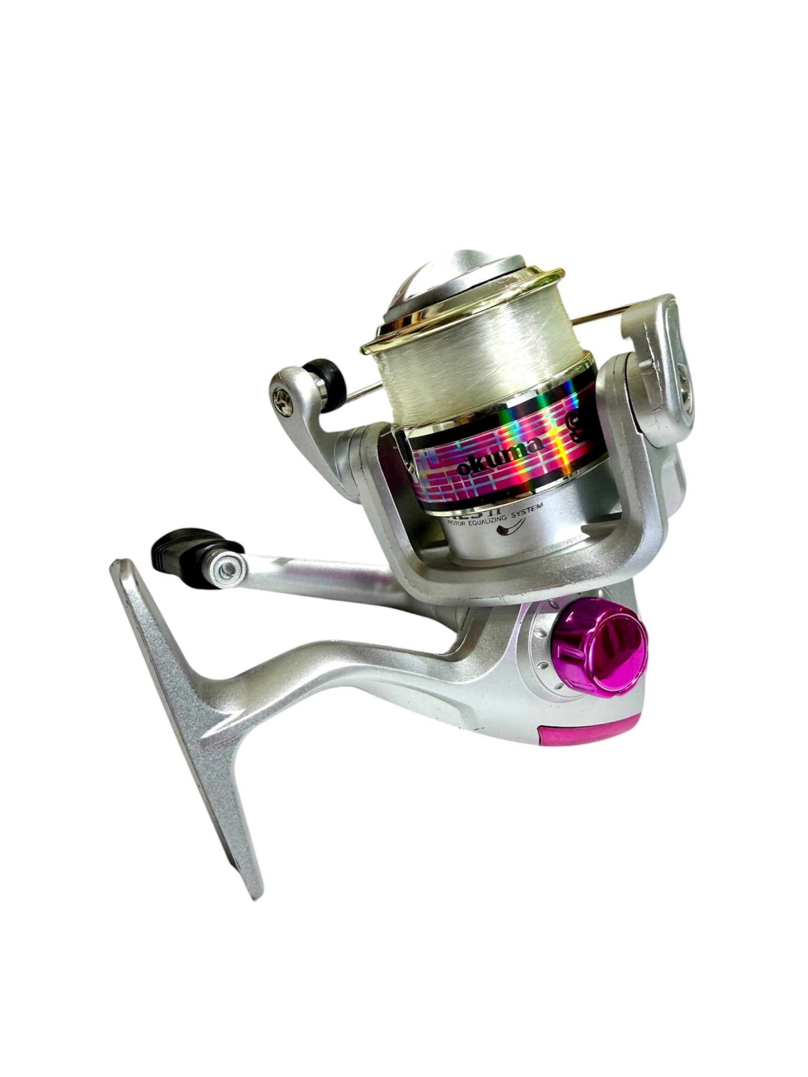 Combo Caña Y Reel Okuma Steeler Xp 1,65 m 2 Tramos 40g 15 lbs 3 Colores