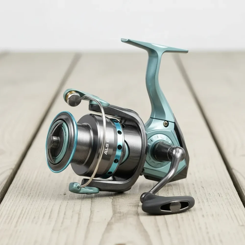Reel Frontal Okuma Alaris ALS-65 14kg de Freno 4 Rulemanes 427g de Peso
