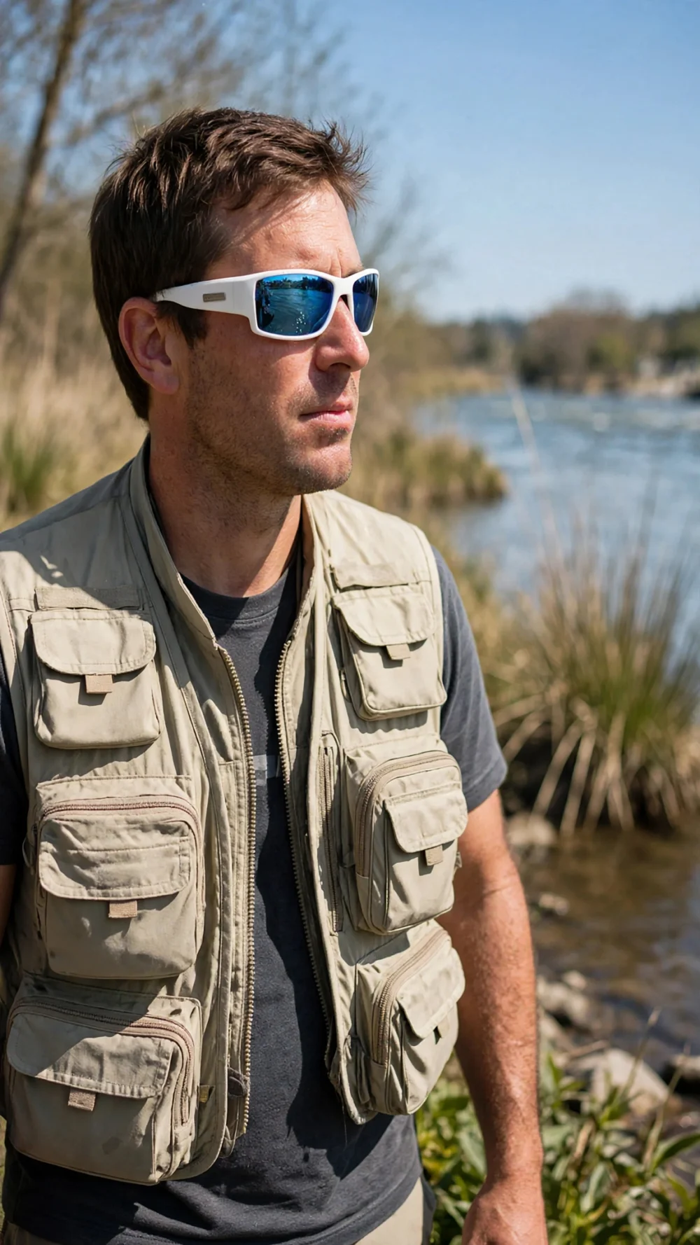 Anteojos Flying Fisherman Razor Protección Uv Polarizados