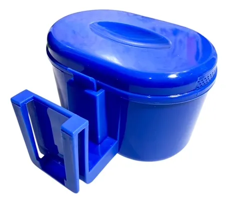Caja De Pesca Lombricera Surfish Portacarnada Con Porta Cinto