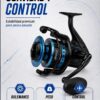 Reel Frontal Okuma Azores Zxp-8000h 7 Rulemanes 20kg De Drag