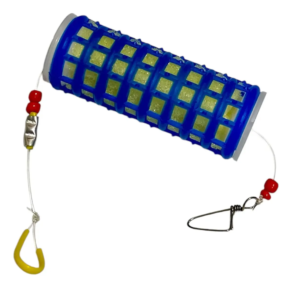 Boya Pesca Rulero Cebador Armado Mediano 6x2,2cm
