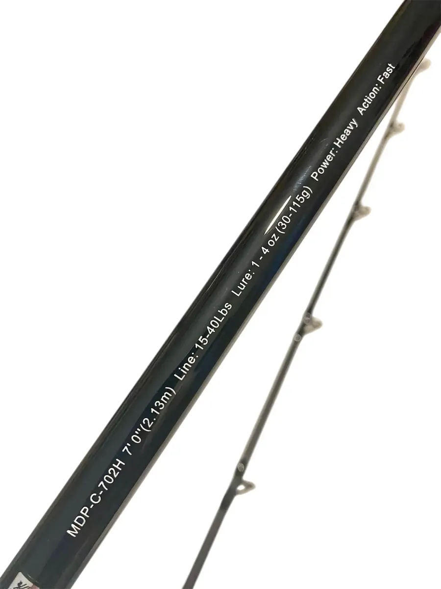Caña Okuma Morena Dark Power 15-40lbs 30-115g 2 Tramos Embarcado