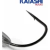 Anzuelo Katashi Worm OffSet Para Señuelos de Goma Con Peso Lastrados