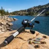 Combo Pesca Waterdog Caña Misuri 1.95m + Reel Vezel204 Izquierdo Reel Izquierdo