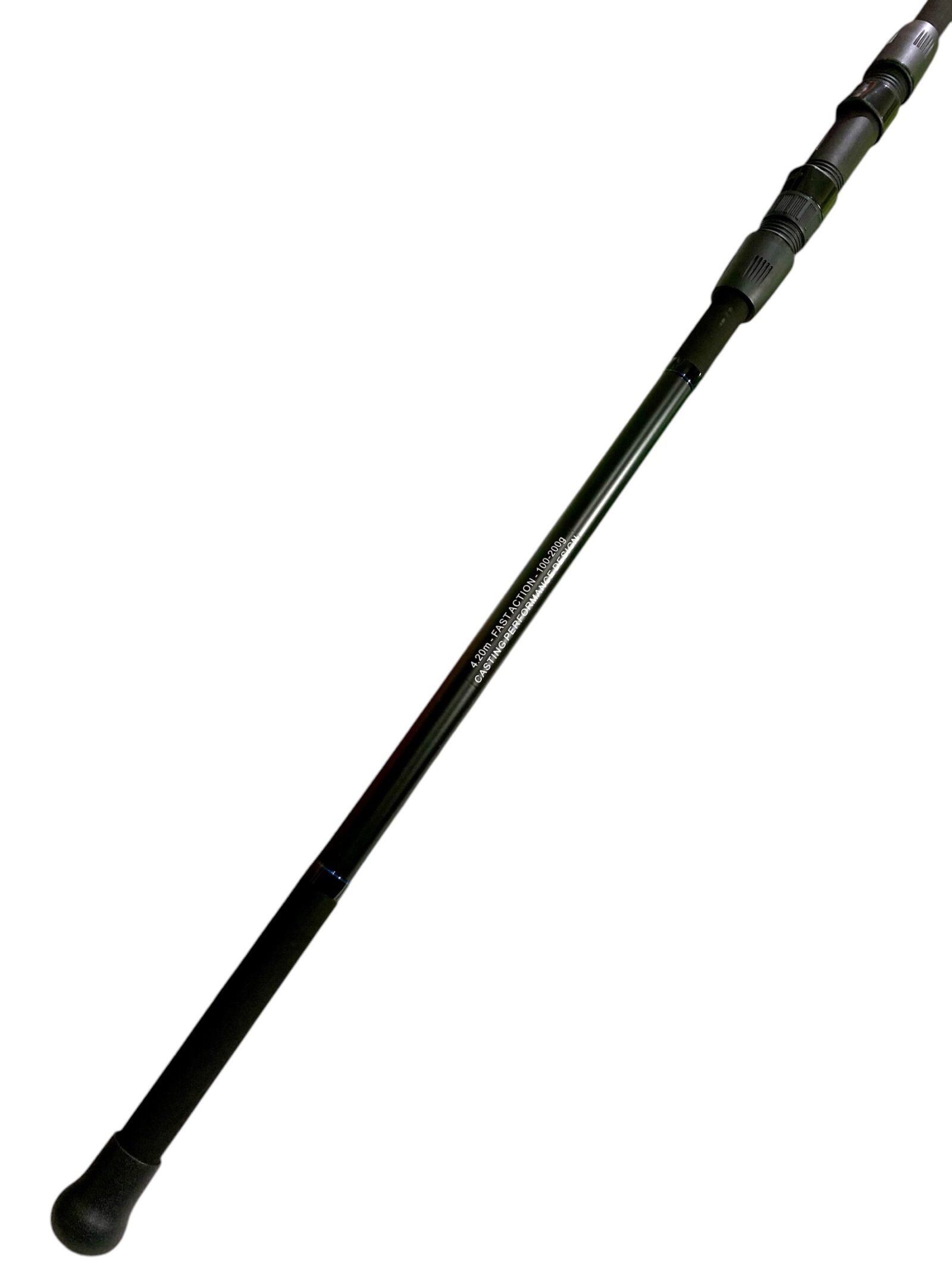 Caña Tech De Lance Distance Total 4,20m 100-200g 3 Tramos Para Rotativo