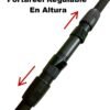 Caña Tech De Lance Distance Total 4,20m 100-200g 3 Tramos Para Rotativo
